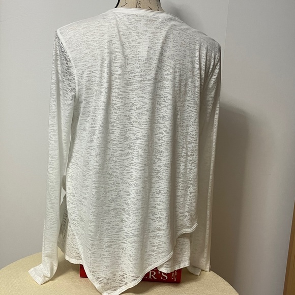 Lululemon Sweetest Day Long Sleeve Sz 6 Burnout White - Picture 6 of 11